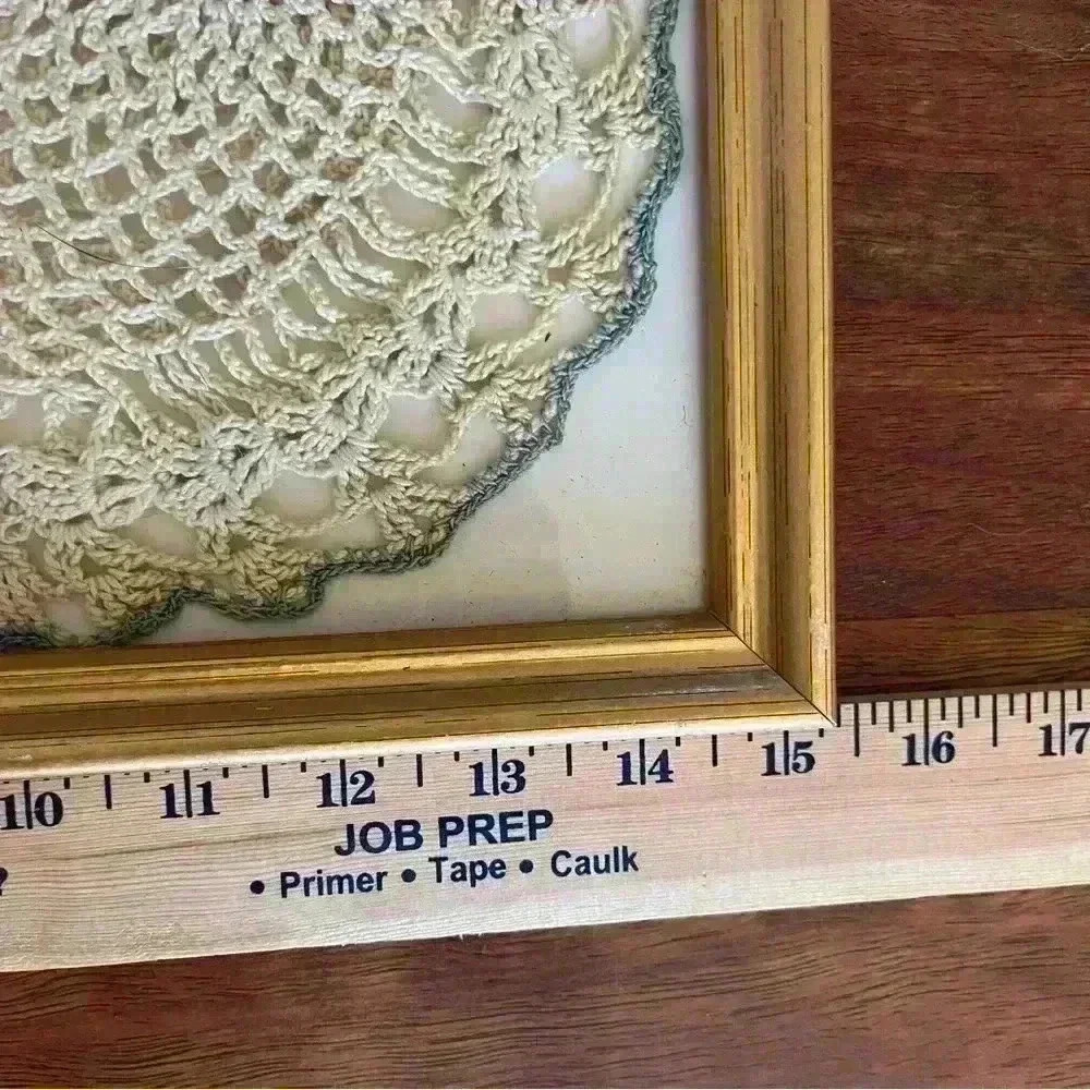 Framed Handmade Doilies - Picture 5 of 7